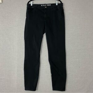 R Jeans The Sculpting Mid Rise Stretchy Size 33 Skinny Jeans Gray